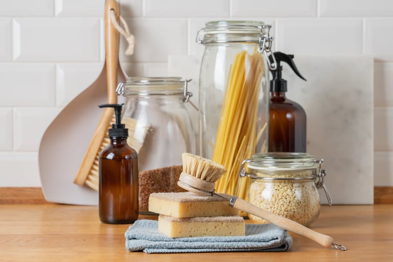 Recipientes de vidrio para cocina y hogar